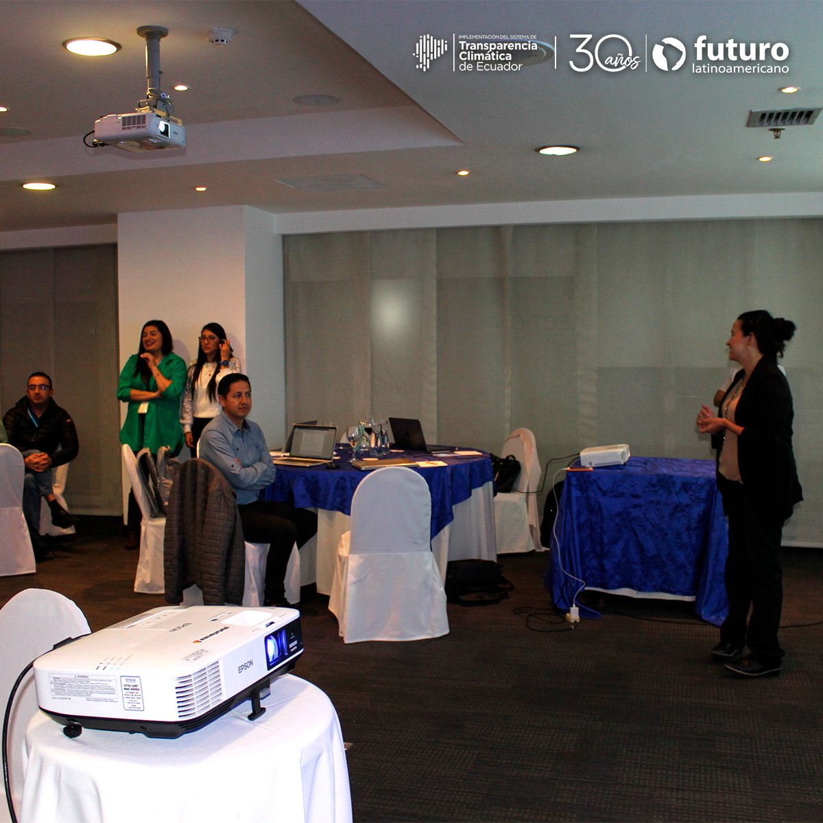 FuturoLatinoame's tweet photo. #Proyecto #CBITEC | 👉 La SCC-MAATE: 2NDC, 5TAComNacional y 1BTR, CBIT, se articulan para identificar la información de cambio climático del Ecuador necesaria para los Reportes Bienales de Transparencia sobre el seguimiento del cumplimiento de las #MIT en los BTRs
#FFLA2024 https://t.co/vv9BWqIK6j