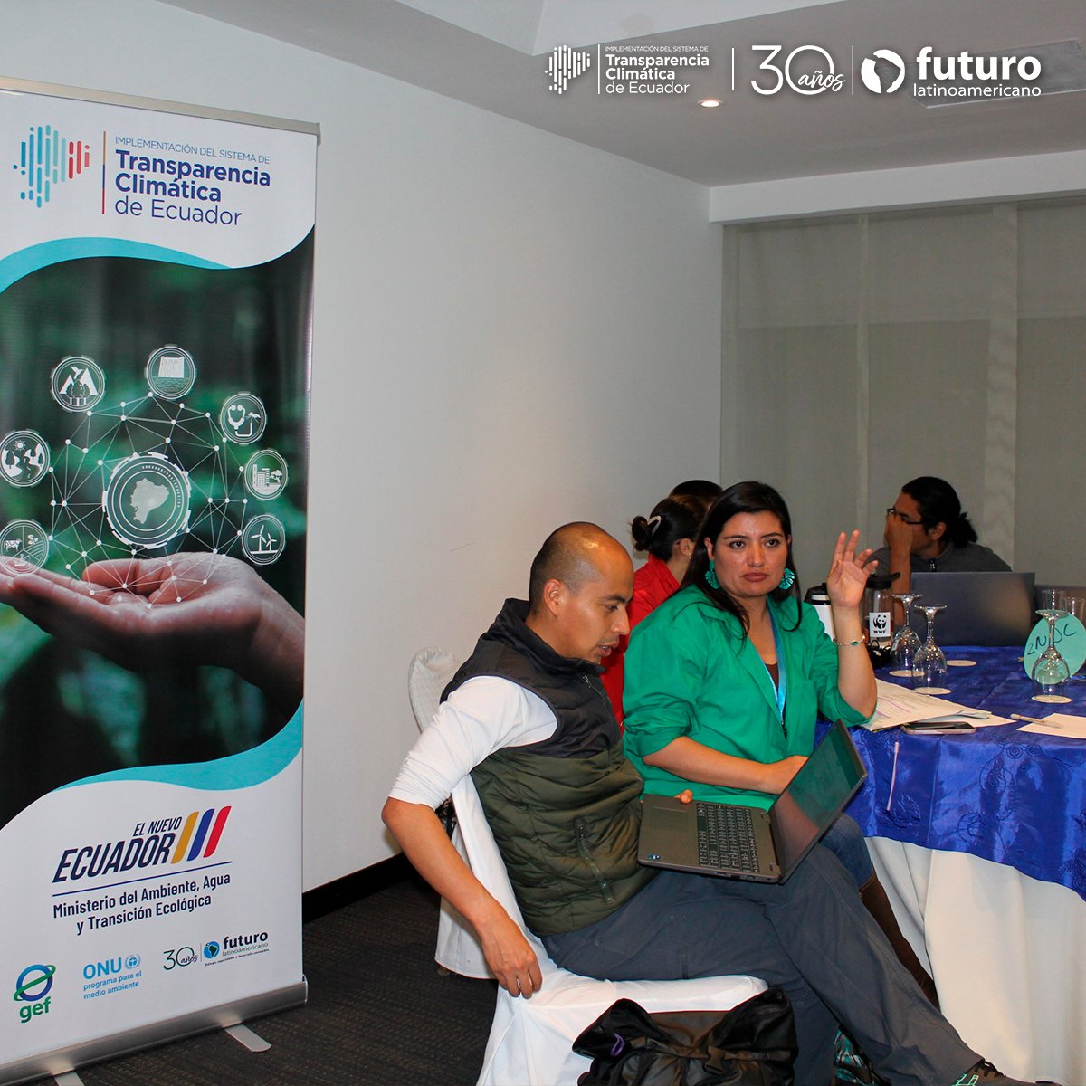 FuturoLatinoame's tweet photo. #Proyecto #CBITEC | 👉 La SCC-MAATE: 2NDC, 5TAComNacional y 1BTR, CBIT, se articulan para identificar la información de cambio climático del Ecuador necesaria para los Reportes Bienales de Transparencia sobre el seguimiento del cumplimiento de las #MIT en los BTRs
#FFLA2024 https://t.co/vv9BWqIK6j