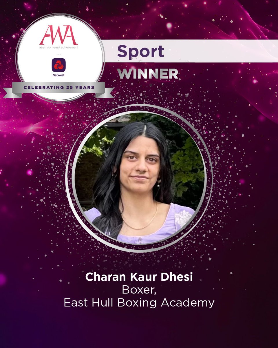 The winner of the #Sport Awards is boxer, Charan Kaur Dhesi! Such an inspiring young women for future generations in sport, well done!🥳