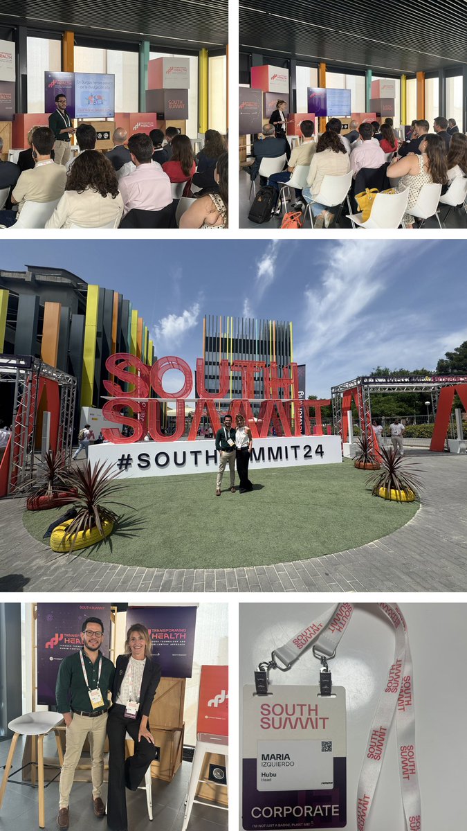 NefroHUBU's tweet photo. #SouthSummit, espectacular!! Hoy @nefroHUBU ha tenido el placer de compartir sus proyectos innovadores con grandes expertos de la ciencia y tecnología. Through Technology And Human-céntric Approach!! https://t.co/O6yhHzePVE