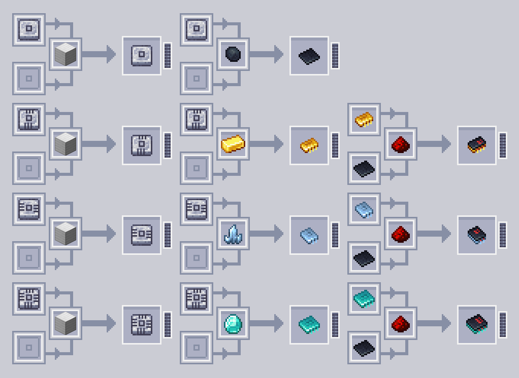 I wasn't happy with how flat the current printed circuits were in the AE2 re-texture, so decided to give them another pass.