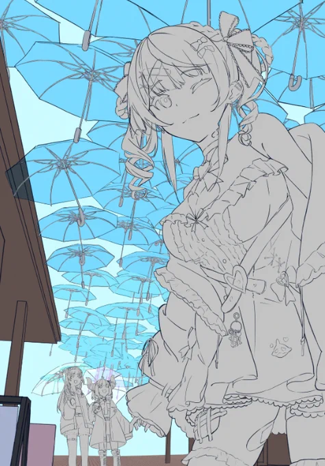 wip当分傘はお腹いっぱい... 