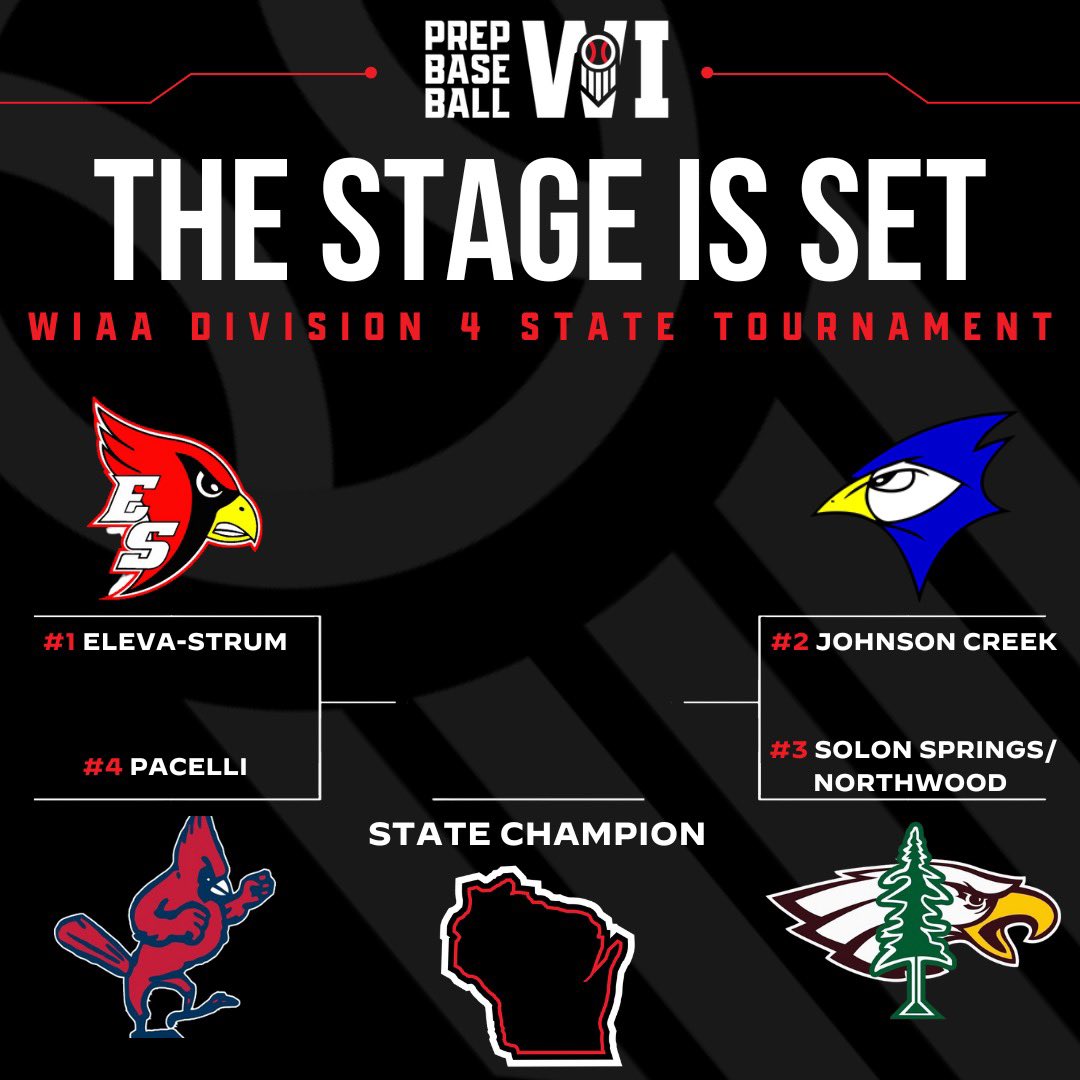 ⭐️ 𝐖𝐈𝐀𝐀 𝐒𝐭𝐚𝐭𝐞 𝐅𝐢𝐧𝐚𝐥𝐬: 𝐃𝐢𝐯𝐢𝐬𝐢𝐨𝐧 𝟒 𝐏𝐫𝐞𝐯𝐢𝐞𝐰 ⭐️

Next Tuesday, four teams will continue their journey to a Division 4 title in Appleton. Check out notes and highlights from each program, within. ⬇️

🖇️: loom.ly/enBRkbo