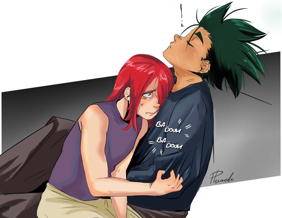 Plumd17's tweet photo. Parce que je suppose que voir mourir son meilleur ami devant ses yeux n’est pas très facile à digérer. 😢

#Horionmanga
#fanart https://t.co/OdkTIBNE2H