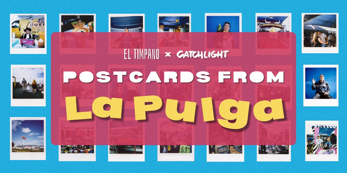 CatchLight (@catchlight_io) on Twitter photo Opens June 8 in Oakland, CA — "Postcards from La Pulga" is a community exhibition by <a href="/el_timpano/">El Tímpano</a> feat. instant photography by <a href="/HiramADuran/">Hiram Alejandro Durán</a> documenting the patrons and vendors of #Oakland's beloved Coliseum Swap Meet. RSVP to attend: buff.ly/3x8HgrH
#EastBay #PhotoEvents Opens June 8 in Oakland, CA — "Postcards from La Pulga" is a community exhibition by <a href="/el_timpano/">El Tímpano</a> feat. instant photography by <a href="/HiramADuran/">Hiram Alejandro Durán</a> documenting the patrons and vendors of #Oakland's beloved Coliseum Swap Meet. RSVP to attend: buff.ly/3x8HgrH
#EastBay #PhotoEvents