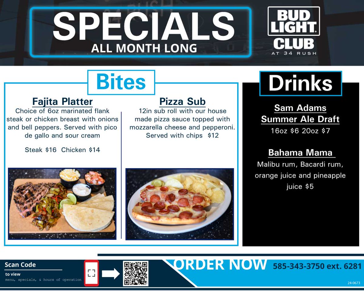 Club Bud Light at 34 Rush tweet media