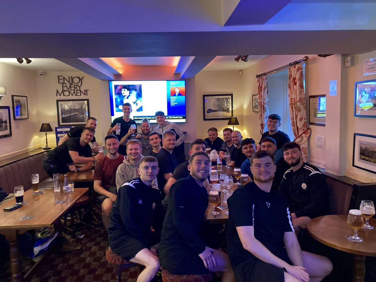 SummerseatUtdFC's tweet photo. First Pre-season Session Complete &amp; 20 lads back at The Club House after. Some season incoming… ⚽️🍻🏆💜

🔜on🔝

#PreSeason #TheSeaters 
#SummerseatUnitedFC #SUFC https://t.co/0YVM6Azzt0