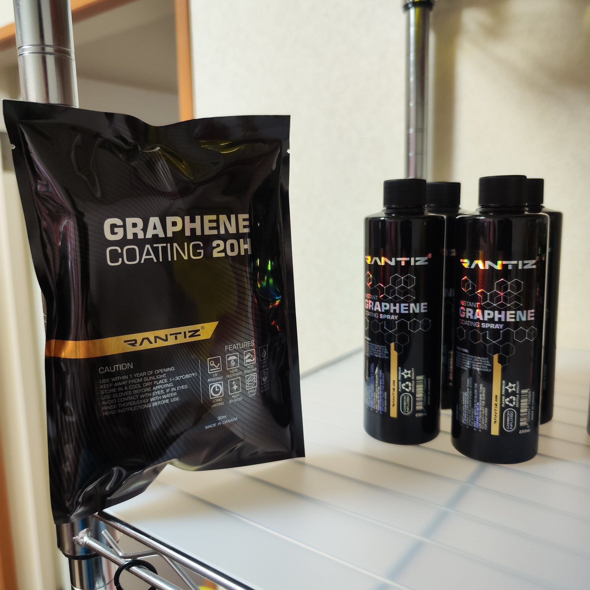 Rantiz ランティス グラフェンコーティング 硬化型30ml Rantiz graphene coating hard グラフェンコーティング20H 30ml