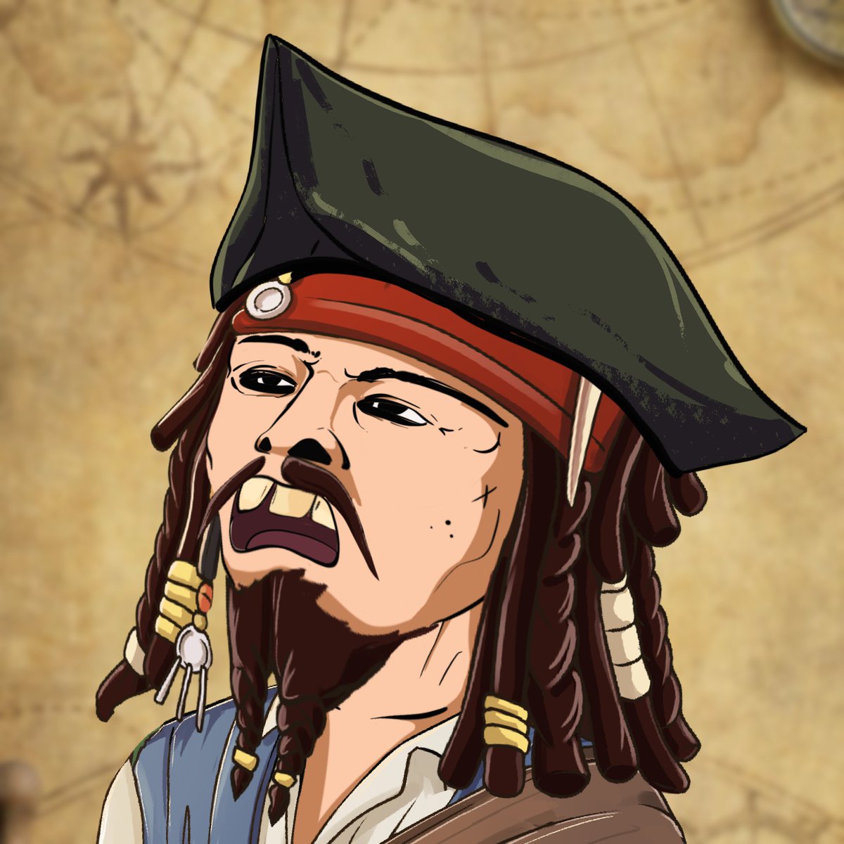 When team falls asleep and community is still holding strong,

The $Pirate life ain't easy mate