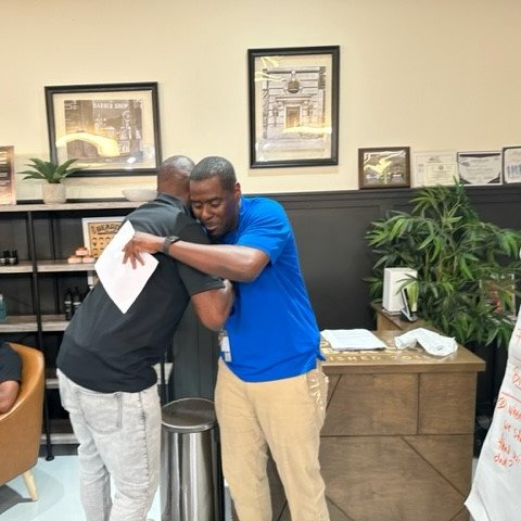 We are happy to offer fatherhood programs that are designed for fathers, stepfathers, &amp; anyone else who takes on the role of "dad". In our recent blog, learn how our fatherhood programs create a safe space for men to be open and make lasting bonds: tinyurl.com/fatherhoodblog