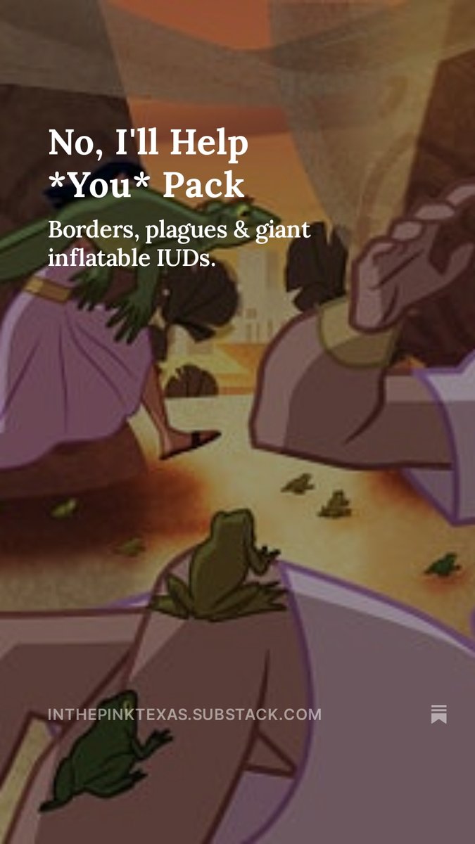 Plus, attack of the killer frogs. open.substack.com/pub/inthepinkt…