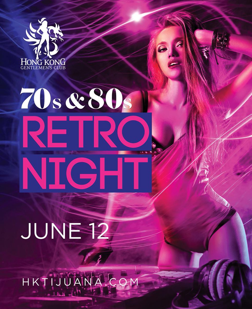 HongKongGC's tweet image. TONIGHT! The 70’s &amp;amp; 80’s are back! 

It’s @HongKongGC’s #RetroNight!🪩

⁣If you’re ready for the HOTTEST outfits you've ever seen, stages in every direction, &amp;amp; another LEGENDARY HK party, you’re at the right place! ❤️

⁣It’s hands-down..one of our wildest nights of the year!