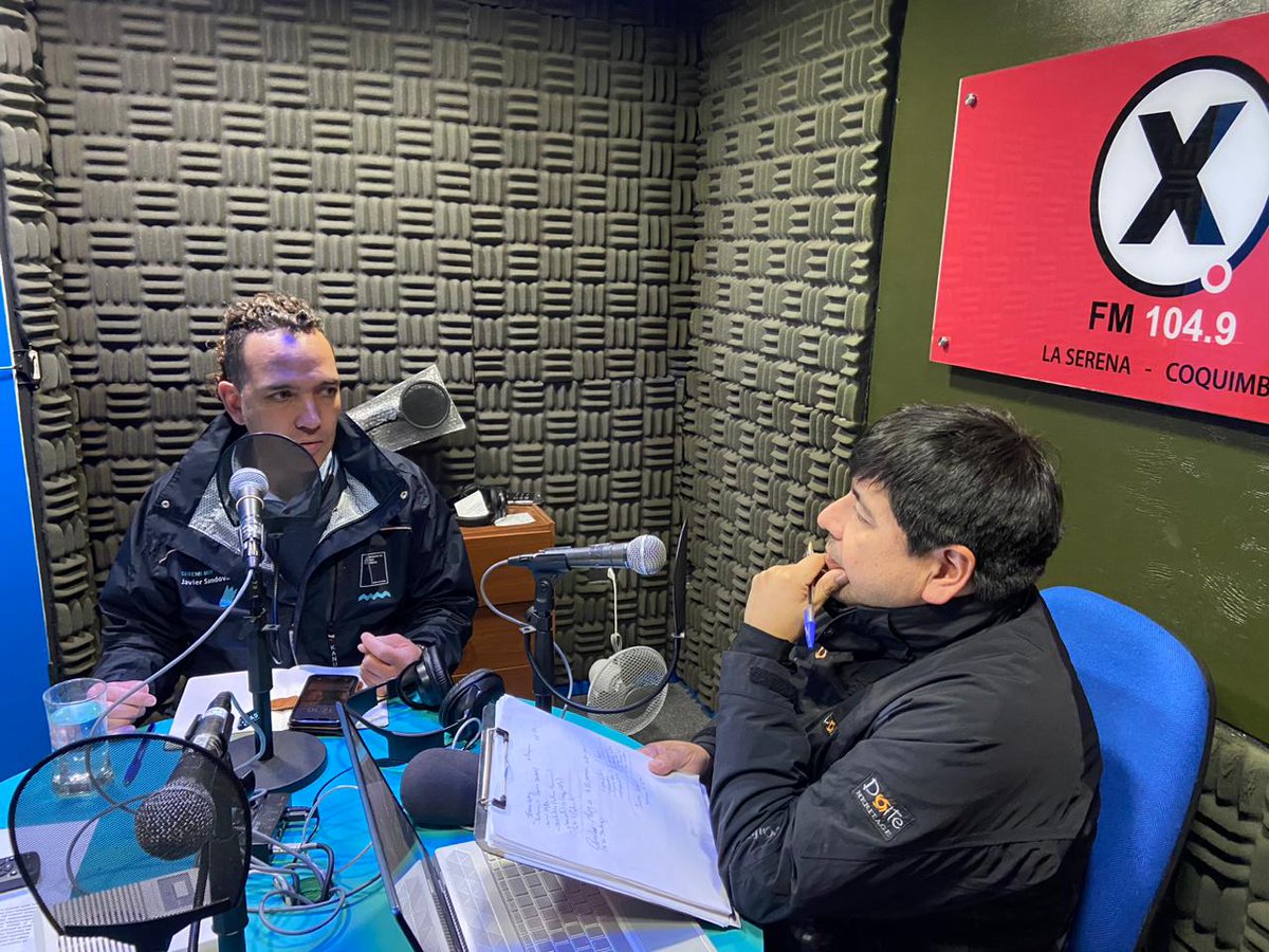 MOPCoquimbo's tweet photo. [Ahora] Nuestro SEREMI @JSandovalGuzman está en Radio X FM (📻 104.9) hablando de obras relevantes para la región como la desaladora, circunvalación y otros proyectos https://t.co/HIBdaKzy8j