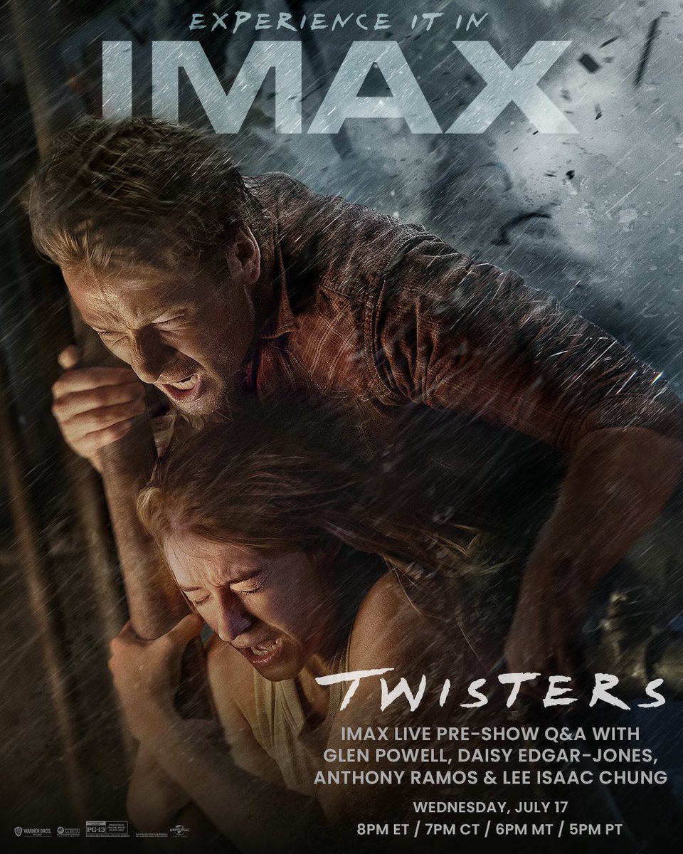 Nuevo póster de 'TWISTERS

En cines el 19 de julio.