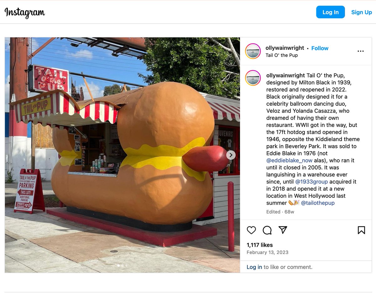 New York Review of Architecture (@nyreviewofarch) on Twitter photo Last year, LA gained an unofficial critic-in-residence in <a href="/ollywainwright/">Olly Wainwright</a>, writes <a href="/ShaneReinerRoth/">Shane Reiner-Roth</a>. “With the instincts of a shitposter, he saturated his social media with the kind of memeable weirdness LA offers up to its most observant spectators.”
nyra.nyc/articles/city-… Last year, LA gained an unofficial critic-in-residence in <a href="/ollywainwright/">Olly Wainwright</a>, writes <a href="/ShaneReinerRoth/">Shane Reiner-Roth</a>. “With the instincts of a shitposter, he saturated his social media with the kind of memeable weirdness LA offers up to its most observant spectators.”
nyra.nyc/articles/city-…