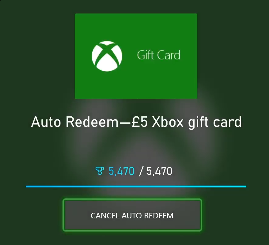 WafuCocksy's tweet photo. @garywal @Xbox @danimartms Mine didn't work for June, and now the rewards website shows I can't set up an auto-redeem as its not available (£5 gift card), but my xbox rewards page says i can, and is set up to do it...🙄 https://t.co/uzBIZcR59t