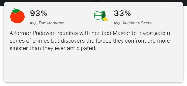 SpielbergSpecs's tweet image. Are #Disney investors and board members not getting sick of #Lucasfilm continually putting out #Starwars projects that are hated by it's fan base? Don't you guys want to be financially successful with your product? #theacolyte