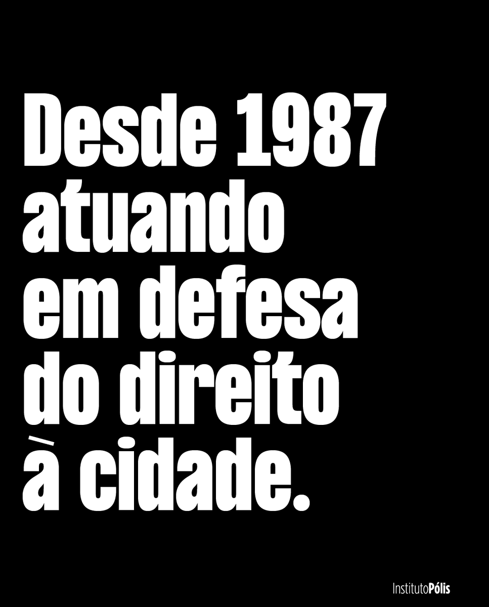 Instituto Pólis tweet media
