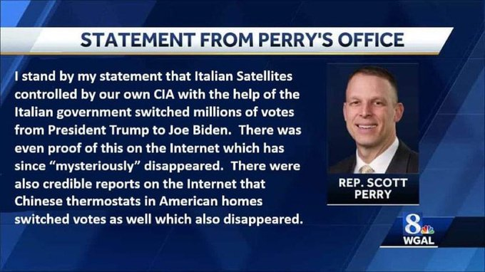 ToutSuiteSinner's tweet photo. This is .@RepScottPerry.
He now sits on the #IntelCommittee.
Make that shit make sense. https://t.co/iqVeXQhE52