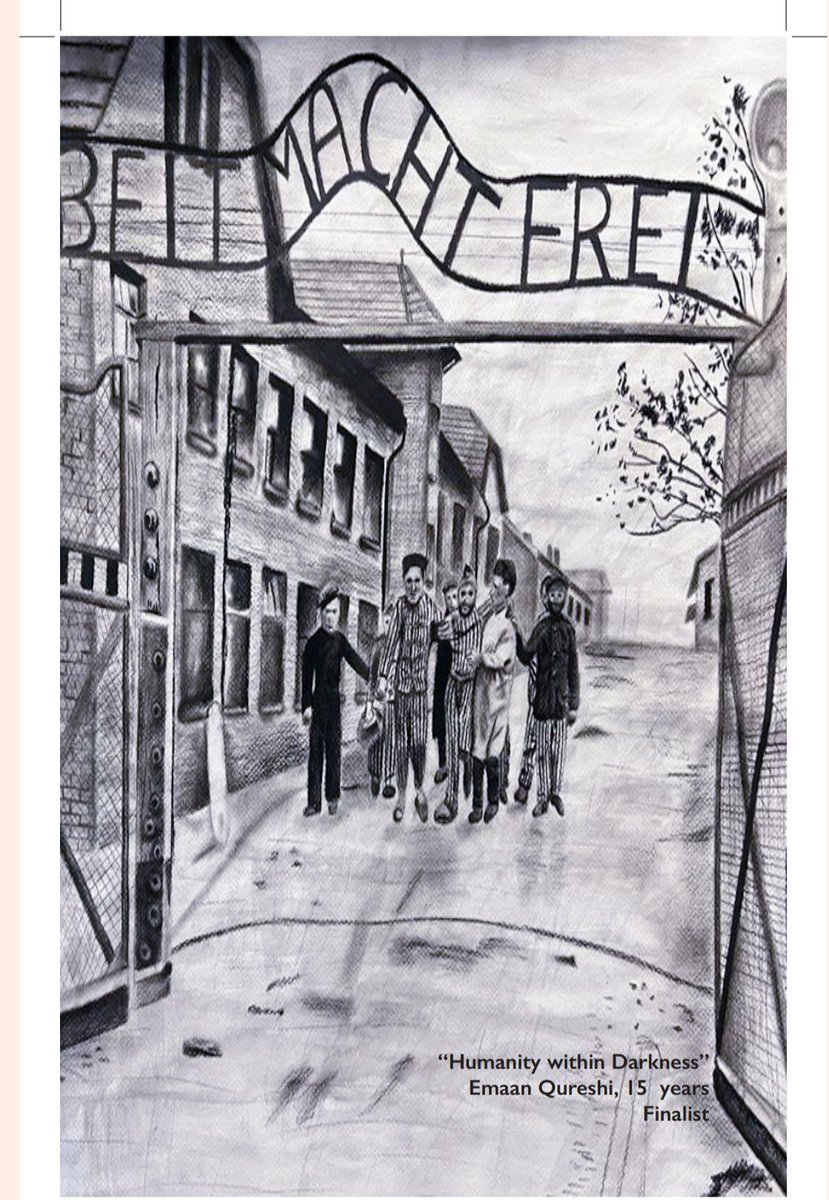 WTCE2022's tweet photo. The sixth of June is a date etched in the memories of generations as D-Day. Some of the children's artwork in "War through Children's Eyes" serves as a poignant reminder of how fragile peace is. Let these drawings remind us all of the profound impact of war. #ChildrensArt #DDay https://t.co/yyQyR5vcGe