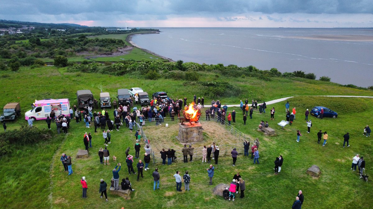 Commemorating the 80th Anniversary of D-Day with the lighting on the Beacon at Bagillt tonight. #wewillrememberthem <a href="/DeesideDotCom/">DEESIDE.com</a>