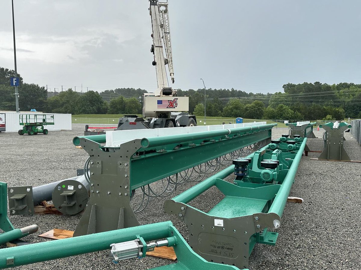 KDFanatics75's tweet photo. 🔔 TRACK WATCH 2024 🔔
We have some more pics of today’s deliveries!
We should started to see inverted pieces soon.
#TrackWatch #KingsDominion #KDFanatics #KingsDominionFanatics #JungleX #WelcomeToTheJungle #2025Project https://t.co/Sx29b1I9q3