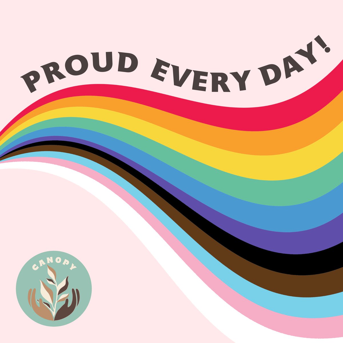 canopymhc's tweet photo. Happy #Pride Month! 🏳️‍🌈🏳️‍⚧️ At Canopy, we celebrate our diverse community of LGBTQ+ staff, clients and partners every day of the year. Our mission is to provide culturally responsive and trauma-informed mental health services, ensuring that everyone feels seen, heard and supported. https://t.co/We7U7ANZJj