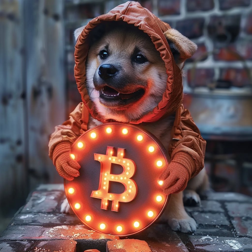 Bitcoin + #Meme Coin = $DOG! The future of #crypto is here! Built on trust,  fueled by fun.