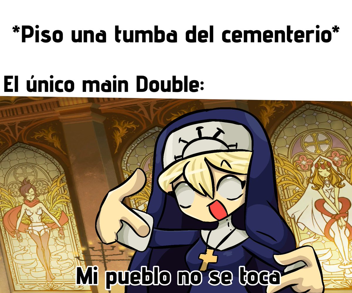 Th0xWulf's tweet photo. Fuera de joda, ¿existen los mains Double? https://t.co/1KMN2gP5vm
