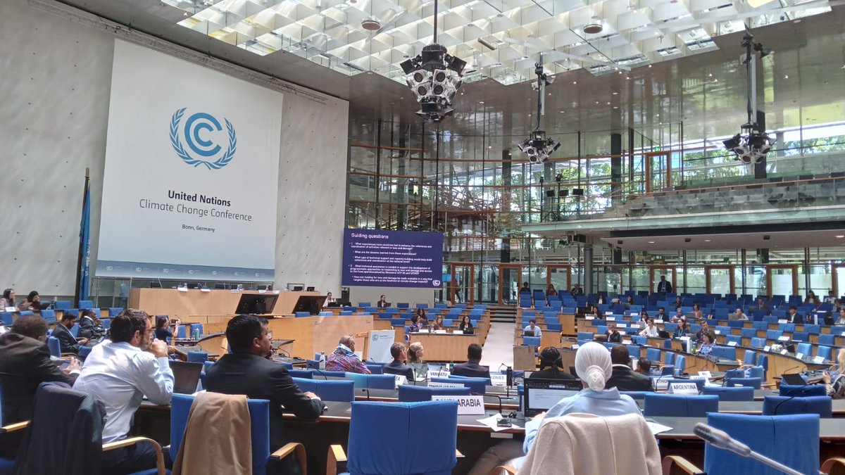 PNUDRD's tweet image. Presentes en la #BonnClimateConference2024. 
Participamos con una intervención sobre el trabajo de PNUD en Perdidas y Daños #LossandDamage, como el trabajo realizado en Sabana de la Mar frente al #HuracánFiona. 

#SinDejaraNadieAtrás #climatepromise @CMNUCC #GlasgowDialogue