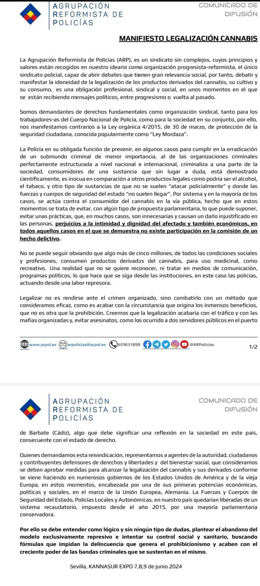 SRP | Sindicato Reformista de Policías tweet media