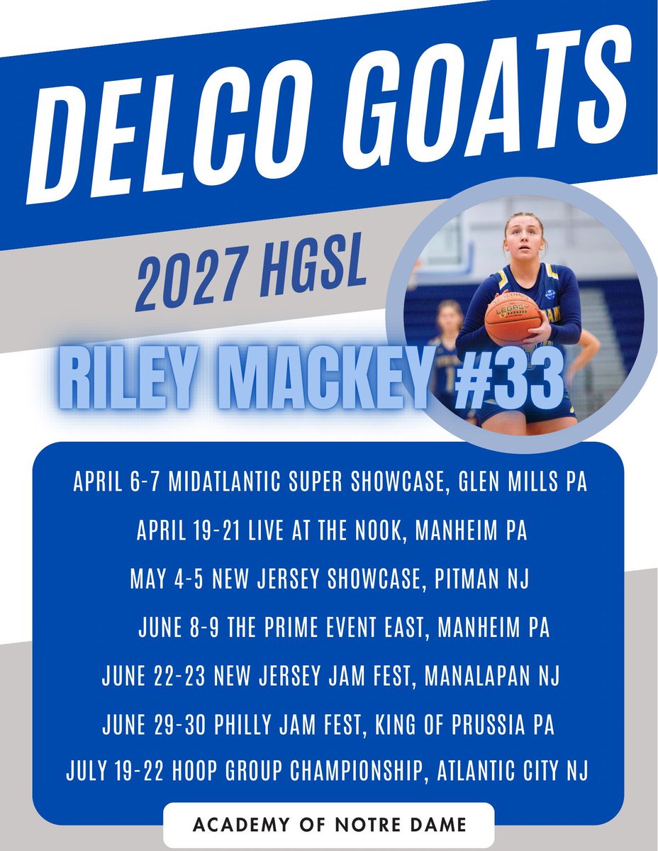 Come check Riley out. Great all around player  <a href="/delcogoats/">Delcogoats</a> <a href="/NDA_basketball/">Notre Dame Basketball🏀</a>
