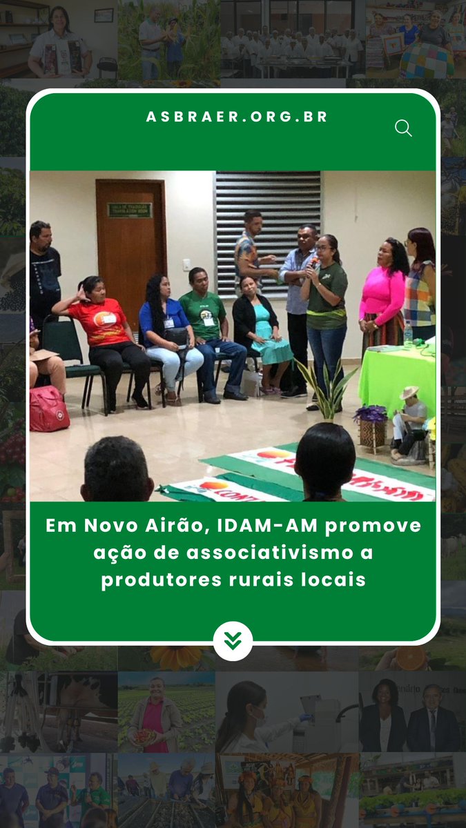 Asbraer_oficial's tweet image. ✨ asbraer.org.br/noticia.html?i…
#Associativismo #ProdutorRural