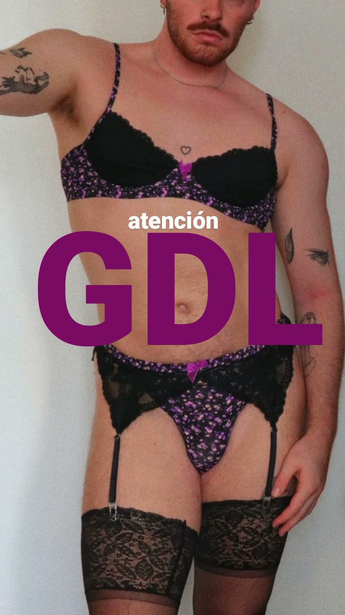 Men wearing lingerie tweet media