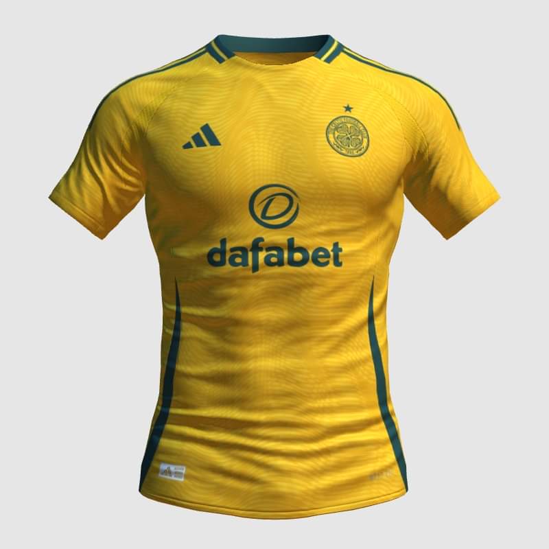 8b769aa66e024cc's tweet image. Apparently the two new Celtic away shirts for the coming season
