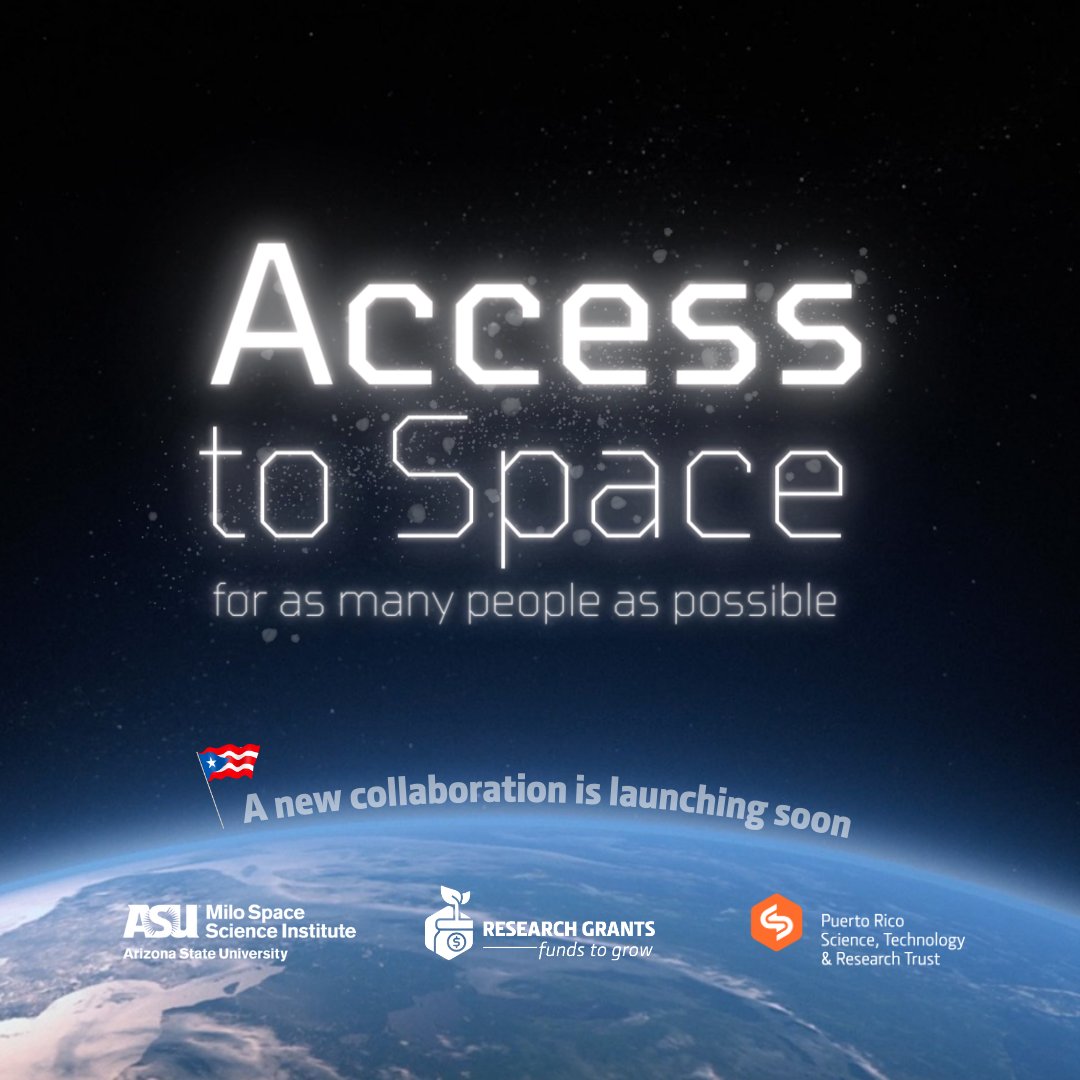 Puerto Rico Science, Technology & Research Trust (@prsciencetrust1) on Twitter photo 🛰️ ¡Estamos llevando la bandera de 🇵🇷 al espacio! Research Grants 🌱 es parte de +40 organizaciones y +29 países que colaboran con <a href="/MILOInstitute/">The MILO Space Science Institute at ASU</a> Pronto presentaremos una oportunidad en soluciones para la adaptación de 🇵🇷 ante el cambio climático. Si te interesa, comenta "Milo" 🛰️ ¡Estamos llevando la bandera de 🇵🇷 al espacio! Research Grants 🌱 es parte de +40 organizaciones y +29 países que colaboran con <a href="/MILOInstitute/">The MILO Space Science Institute at ASU</a> Pronto presentaremos una oportunidad en soluciones para la adaptación de 🇵🇷 ante el cambio climático. Si te interesa, comenta "Milo"