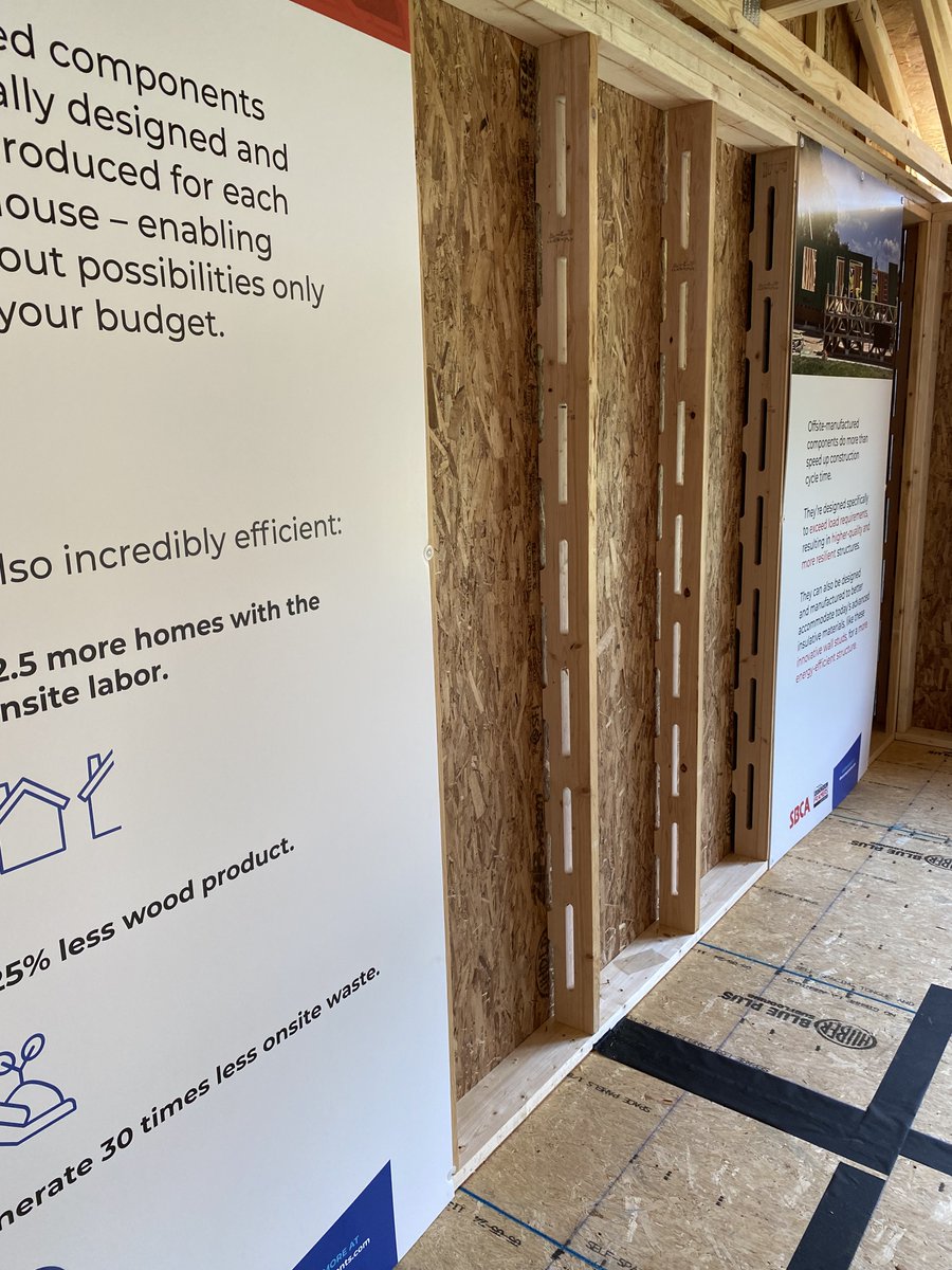 ecosmartstud's tweet photo. Offsite construction offers countless benefits, and with the EcoSmart™ Stud, those advantages just got even better! 🏗️🌿 #ViCa3 #EStud #OffsiteConstruction #EnergyEfficiency #NetZeroReady #IHS2024 https://t.co/4QodOpNrQO