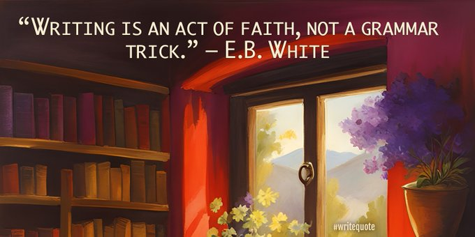 theladywrites's tweet image. #writequote