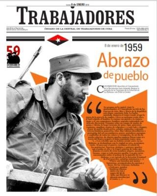 #Felicidades al colectivo del periódico #Trabajadores en su 54 aniversario de fundado.
#GenteQueSuma
#SomosCuba 🇨🇺🇨🇺🇨🇺
#BMCGuineaBissau