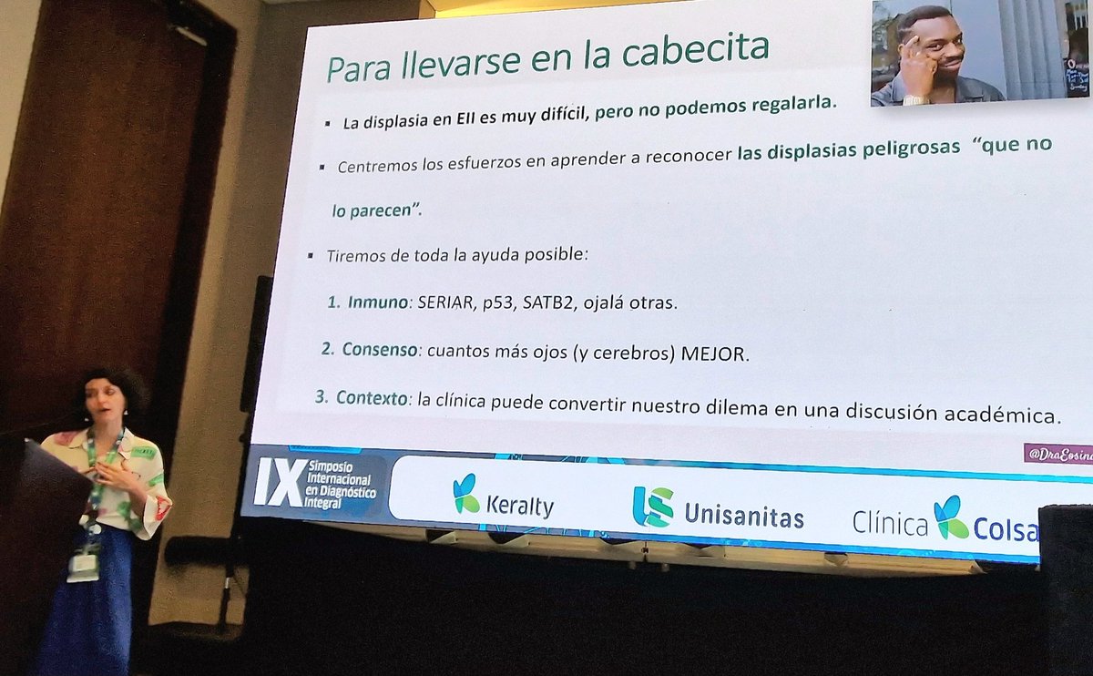dr_MPrieto's tweet photo. Displasia en Enfermedad Inflamatoria Intestinal por @DraEosina 
#gipath https://t.co/29uBt6JCQp