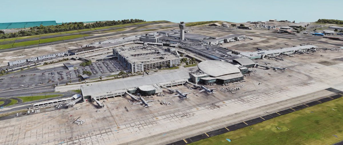 FlySoutheastern's tweet photo. We have been pretty quiet recently but we got 2 airports (both being hubs) in the works to be completed during summer! San Juan and Aguadilla, Puerto Rico! These are simply renderings to help us get it as accurate as possible. #Roblox #RobloxDev #RoAviation https://t.co/nqgZPSOZWZ