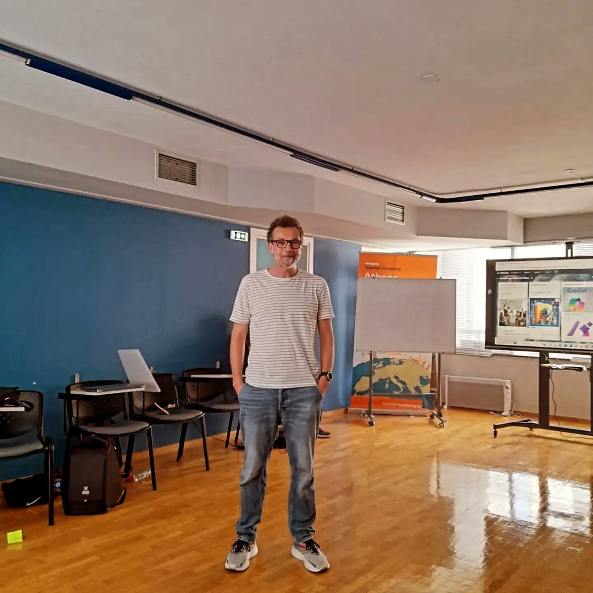 Nuestro compañero Gabriel Márquez está asistiendo de los días 3 al 8 de junio en Atenas al curso "Chat GPT and Basic AI Tools", impartido por <a href="/teacheracademy/">Europass Teacher Academy</a>, profundizando en  ChatGPT, Copilot y Gamma, y aprendiendo cómo obtener mejores resultados en su aplicación en el aula.