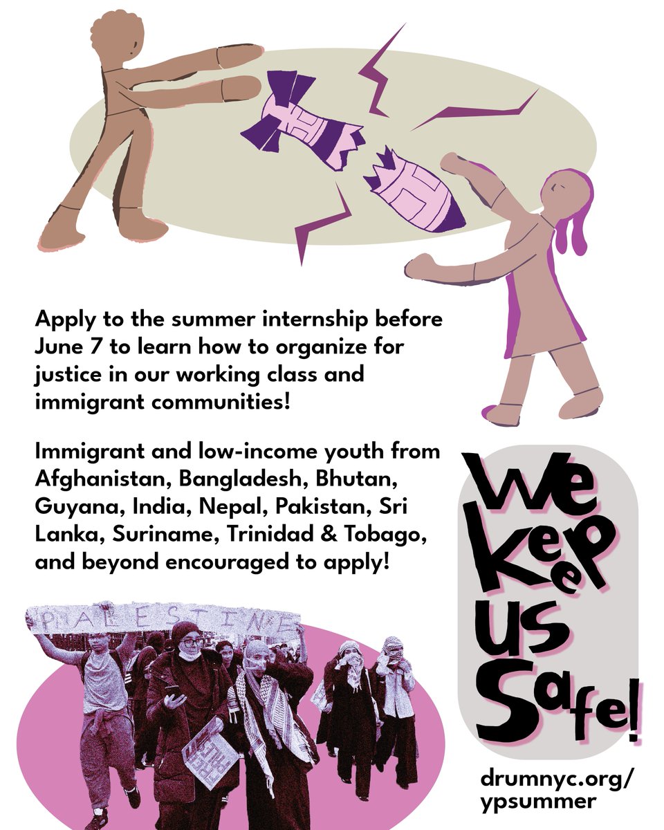 DesisRisingUp's tweet photo. Final call for applications our summer youth organizing program!

YouthPower! is looking for South Asian and Indo-Caribbean youth ages 14-21 for our 24th annual leadership development program this summer!

Apply by June 7 at https://t.co/waMB4T8o9N https://t.co/QDpEFxIh3d