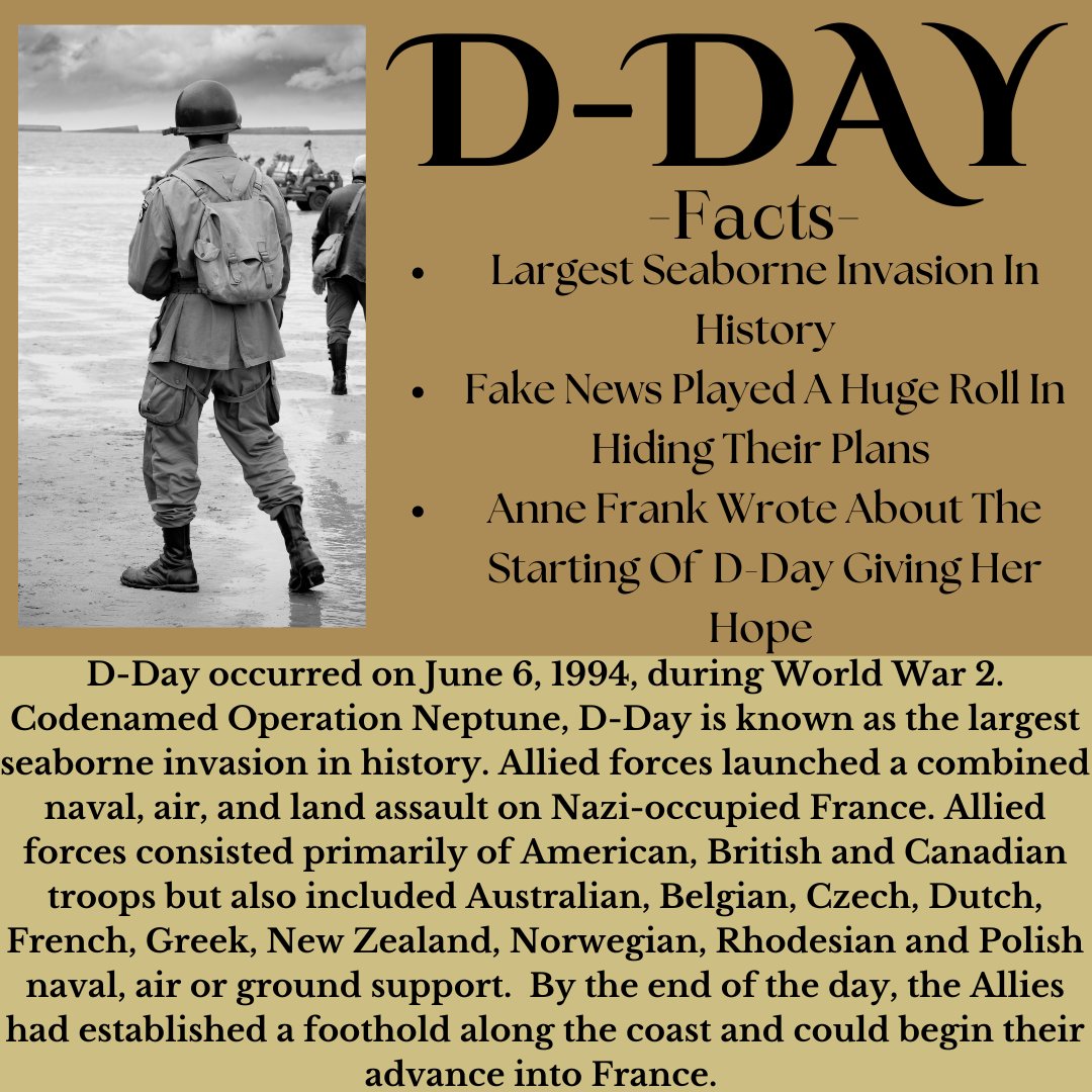 Today Is D-Day!
Follow Us For More National Celebration Days!
281-500-RUSH (7874)
goldenrulecomfort.com
#hvac #hvacservice #NationalDay #houstontx #DDay #DDay80thAnniversary #history #historylovers #historymatters #historyinthemaking