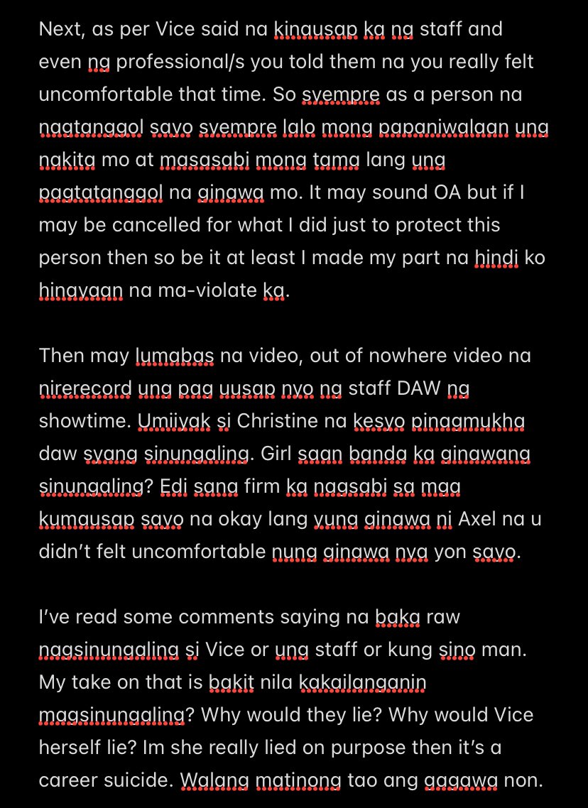 Rvl_tea's tweet photo. Vice-Axel-Christine Issue

+ Vice and Axel is in good terms naman na so ano pa ang point ng iba? https://t.co/zfEctnI9lc