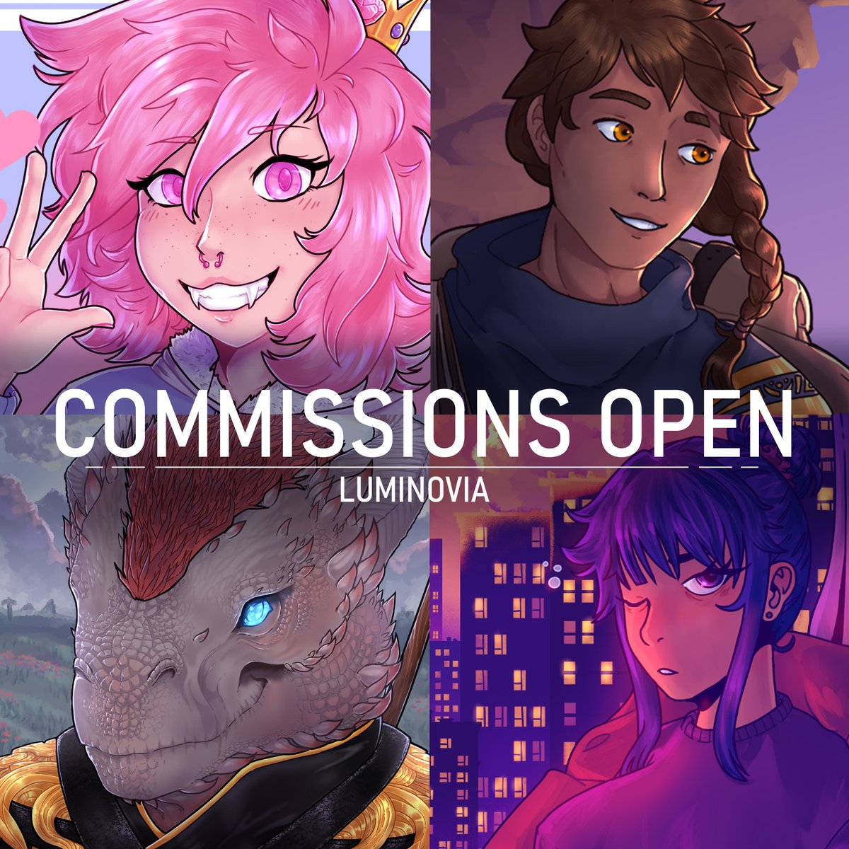 Lumin0via's tweet photo. ✨Commissions Open✨

 Hi, I'm Lumi! I'm doing commissions both in my own style and in the OMORI style! Check the replies for pricing and info👇

❣️RTs + likes are much appreciated! 
❣️DM me if interested! https://t.co/Mtlp2aTu84