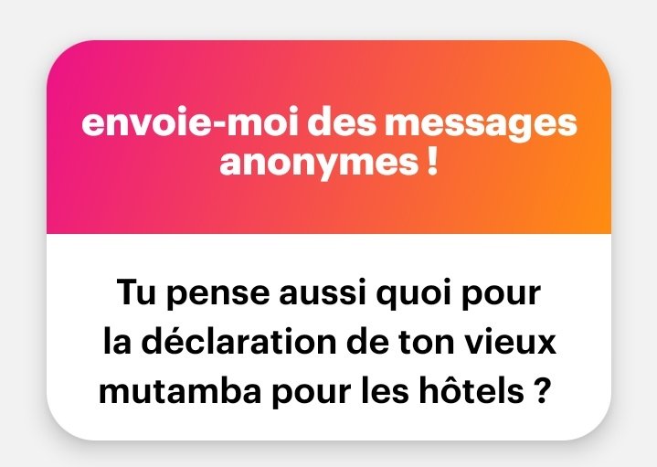 Les hôtels sont à la base de détournement et de l'insécurité ? Je pense que c'est un faux débat. Alandela biso nde papa Tito😅😅😅😅