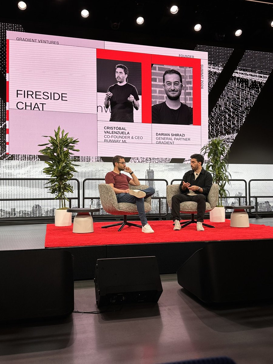 Another great discussion at our Founder Summit today with <a href="/runwayml/">Runway</a>