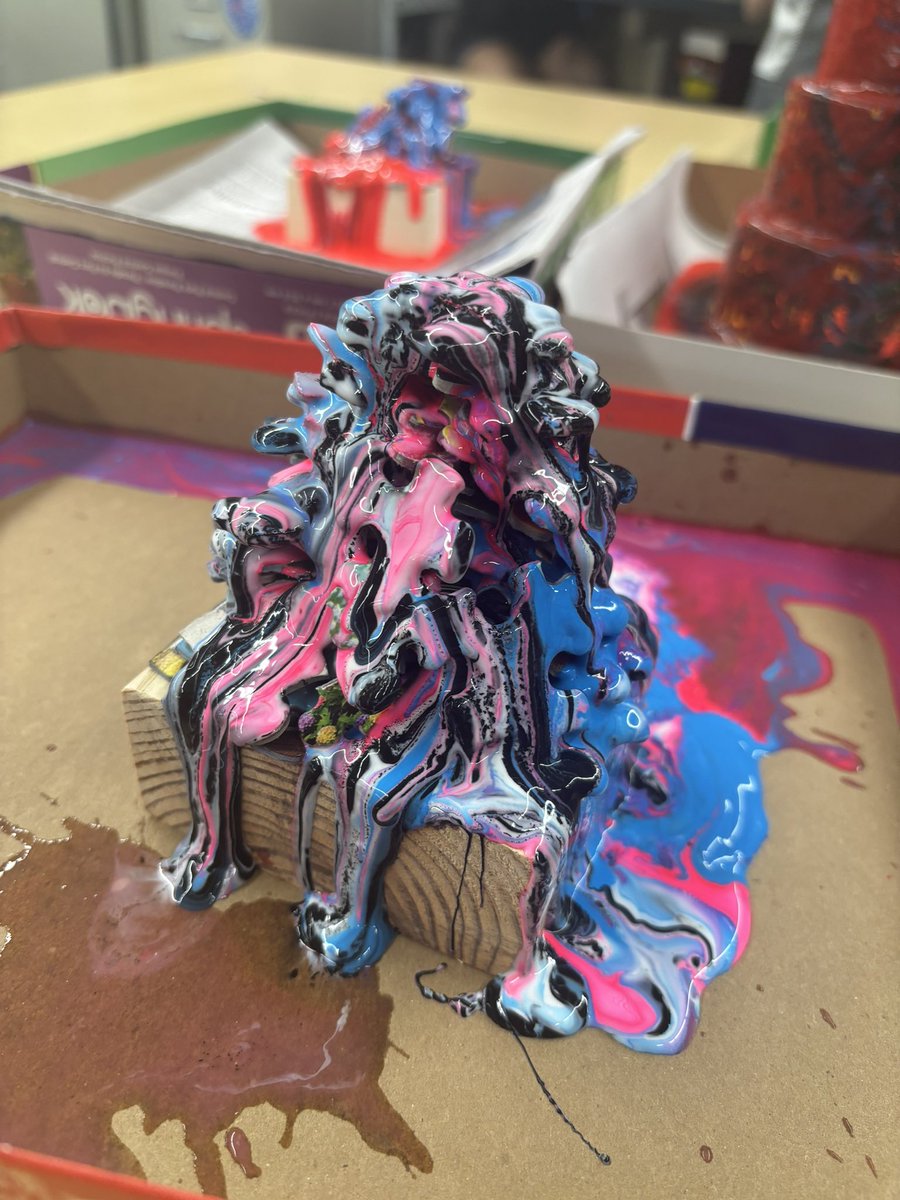 Ms.Cano (@createwithcano) on Twitter photo Sixth graders are taking their sculptures to the next level with a vibrant drip pour effect!! π¨ <a href="/mrfreygould/">Andrew Frey-Gould</a> <a href="/OceansideSch2/">Oceanside School #2</a> Sixth graders are taking their sculptures to the next level with a vibrant drip pour effect!! π¨ <a href="/mrfreygould/">Andrew Frey-Gould</a> <a href="/OceansideSch2/">Oceanside School #2</a>
