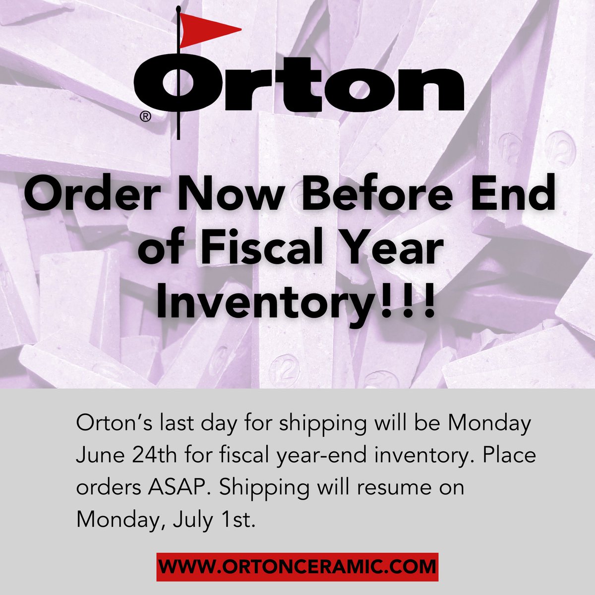 Orton Ceramic tweet media